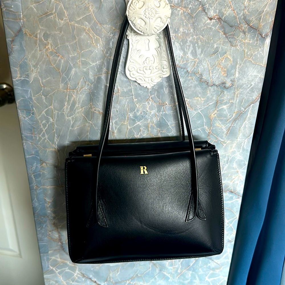 Rouje J Bag Smooth Black Leather